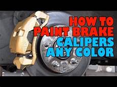 Colored Brake Calipers
