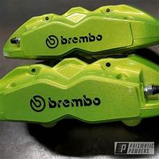 Lime Green Brake Calipers