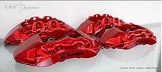 Colored Brake Calipers