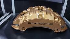 Rose Gold Brake Calipers