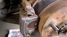 Rusty Brake Calipers